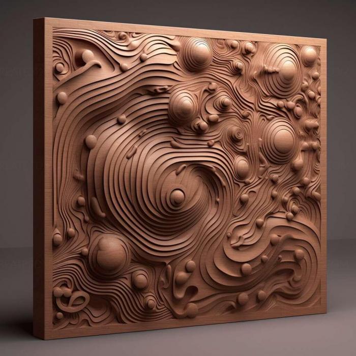 نموذج ثلاثي الأبعاد لآلة CNC 3D Art 